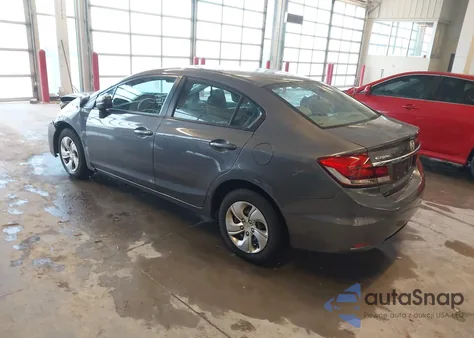 2014 Honda Civic Lx z USA, uszkodzony, nr VIN 19XFB2F54EE214121